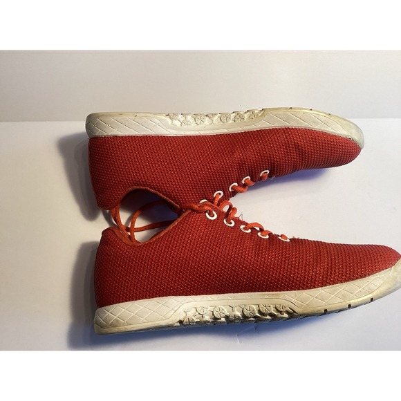 Womens NO BULL Cross Fit‎ Trainers Shoes Sz 9 Red Orange - Picture 7 of 14